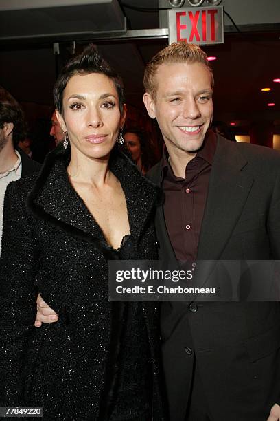 Cybele Pascal and Adam Pascal