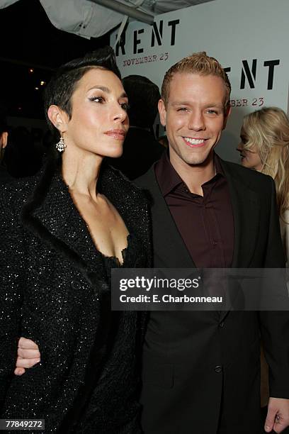 Cybele Pascal and Adam Pascal