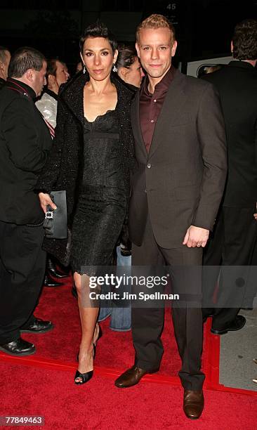 Adam Pascal and wife Cybele Chivan