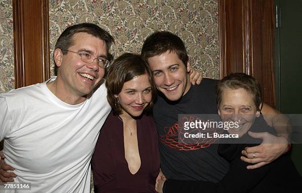 Stephen Gyllenhaal, Maggie Gyllenhaal, Jake Gyllenhaal & Naomi Foner