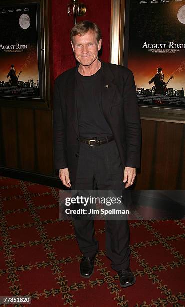 Actor William Sadler arrives at the "August Rush" Premiere at the Ziegfeld Theater on November 11, 2007 in New York City.