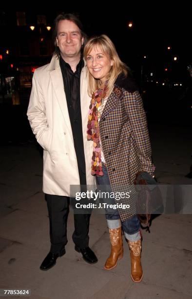 Fiona Phillips and husband