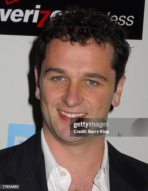 Actor Matthew Rhys attends the Peace Over Violence 36th annual humanitarian awards dinner held at the Beverly Hills Hotel on November 9, 2007 in...