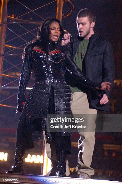 Janet Jackson and Justin Timberlake