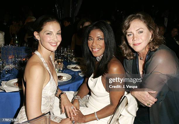 Ashley Judd, Natalie Cole and Liza Minnelli