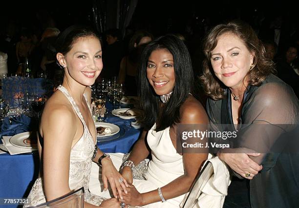 Ashley Judd, Natalie Cole and Liza Minnelli