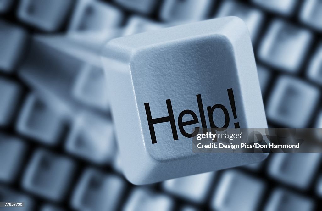 Help button on computer keyboard