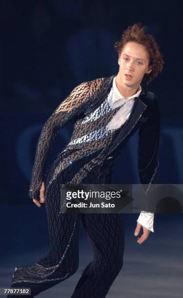 Johnny Weir during Dreams on Ice 2006 exhibition show.