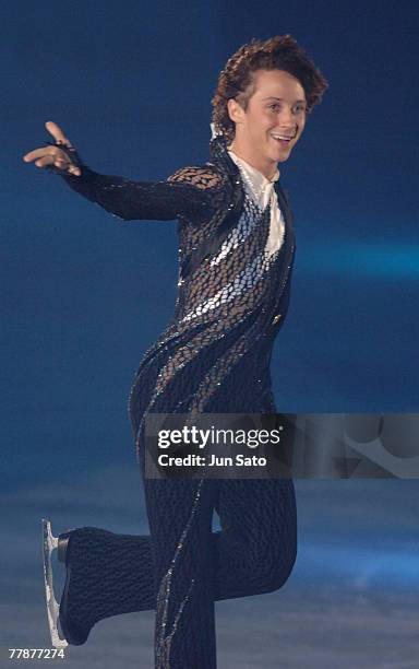 Johnny Weir during Dreams on Ice 2006 exhibition show.