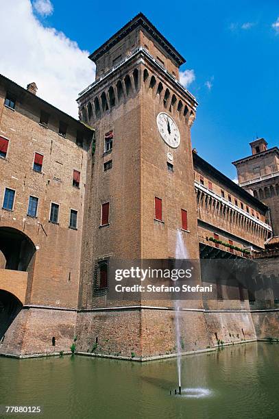 italy, ferrara, castle estense - ferrara 個照片及圖片檔