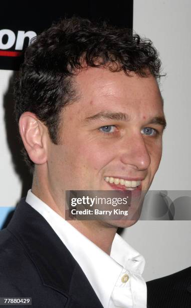 Actor Matthew Rhys attends the Peace Over Violence 36th annual humanitarian awards dinner held at the Beverly Hills Hotel on November 9, 2007 in...