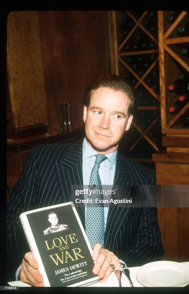 James Hewitt Presents His Book Love And War During An Interview james-hewitt-presents-his-book-love-and-war-during-an-interview