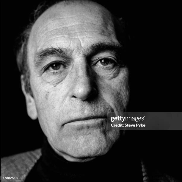 Irish playwright Tom Murphy in London, 17th March 1997.