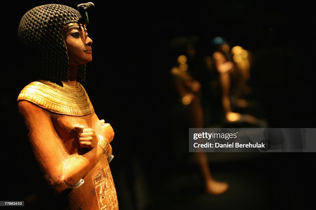 Tutankhamun & The Golden Age Of The Pharaohs' Exhibition - Press View