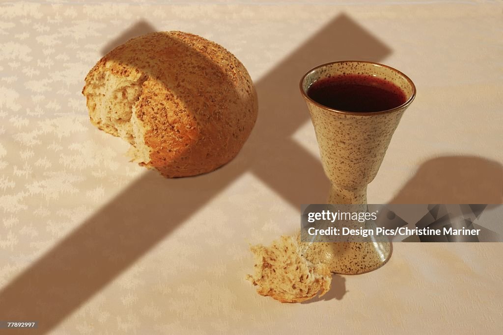 Communion Essentails Communion Elements High-Res Stock Photo - Getty Images