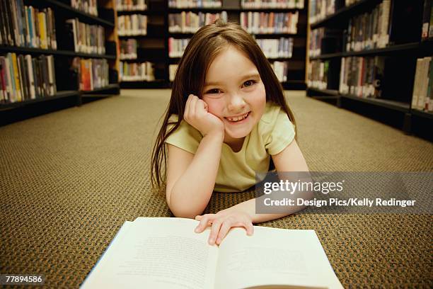 school girl - edmonton library stock pictures, royalty-free photos & images