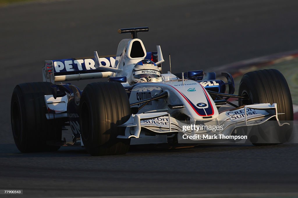 F1 Testing Session