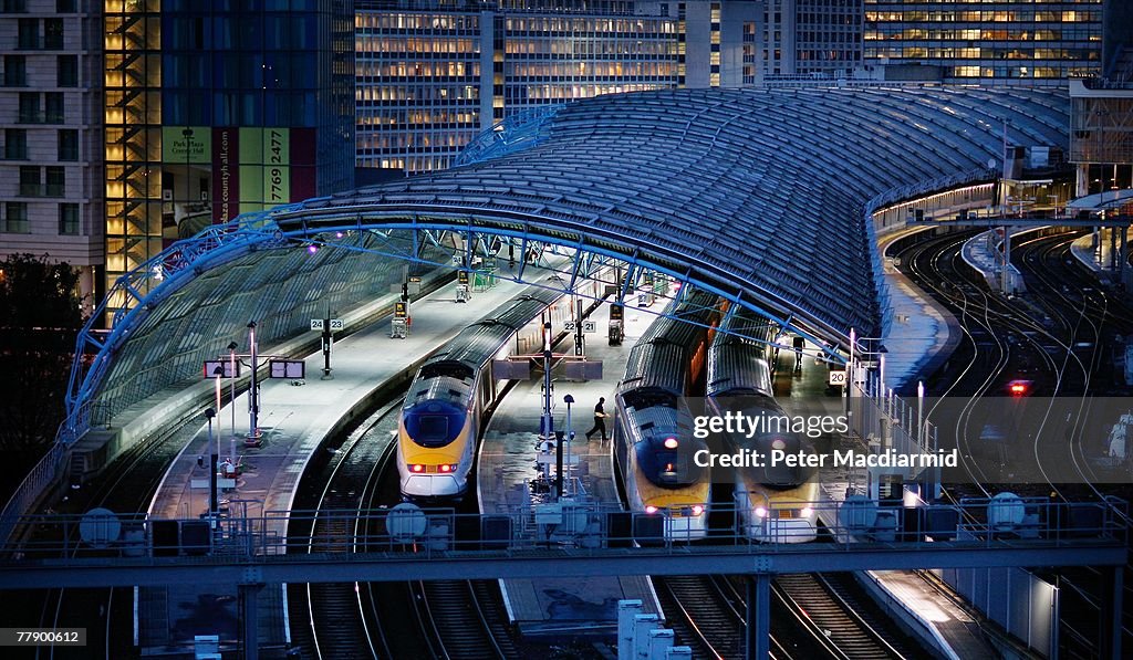 Waterloo's Final Day As Eurostar Terminal