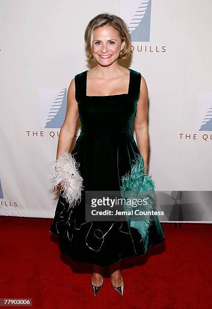 Comedian and Author Amy Sedaris at the 3rd Annual Quill Awards at Fredrick P. Rose Hall at Jazz at Lincoln Center on October 22, 2007 in New York...