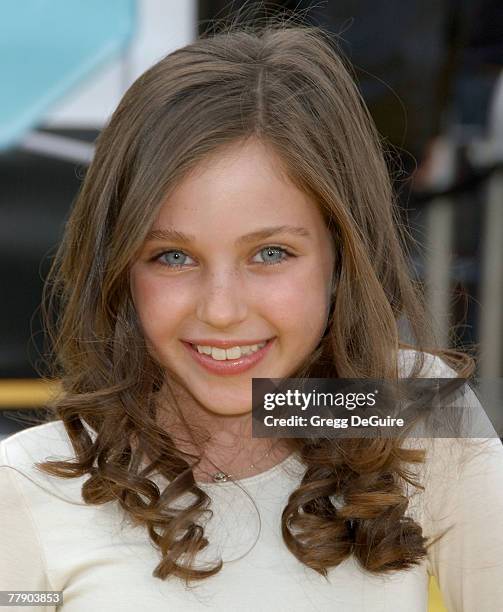 Actress Ryan Newman arrives at the Los Angeles "Bee Movie" premiere at the Mann Village Theatre on October 28, 2007 in Westwood, California.