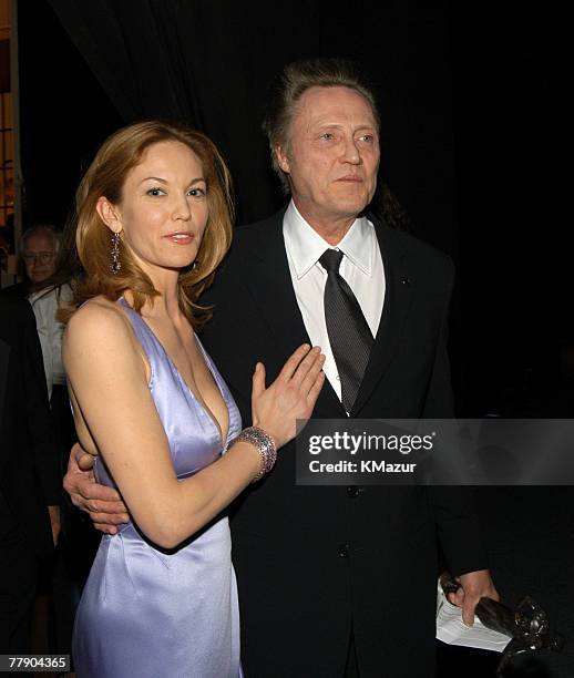 Diane Lane and Christopher Walken