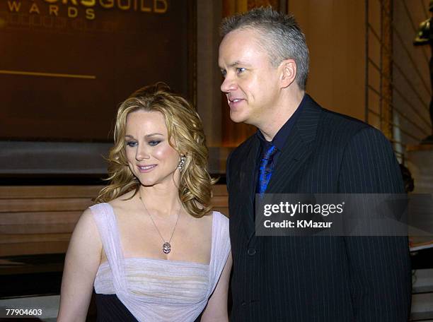 Laura Linney and Tim Robbins