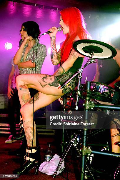 Jeffree Star performs his first-ever UK show at Academy on November 13, 2007 in Manchester, England. *EXCLUSIVE*