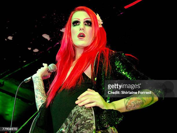 Jeffree Star performs his first-ever UK show at Academy on November 13, 2007 in Manchester, England. *EXCLUSIVE*