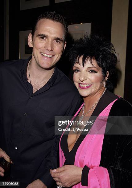 Matt Dillon and Liza Minnelli