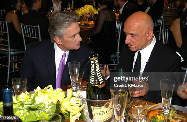 Michael Douglas and Ben Kingsley