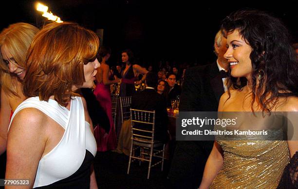 Melissa Gilbert and Catherine Zeta-Jones