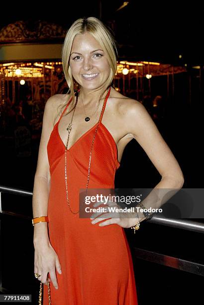 Jo Ferguson attends the official opening of The Deck waterfront restaurant at Milson?s Point on November 14, 2007 in Sydney, Australia.