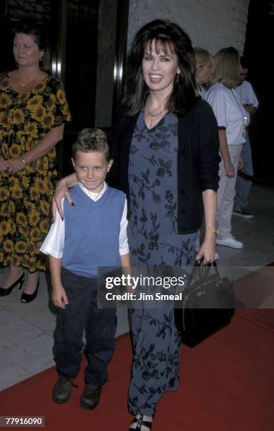 Marie Osmond and son Jack