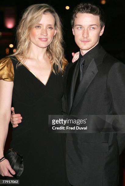 Anne Marie Duff and James McAvoy