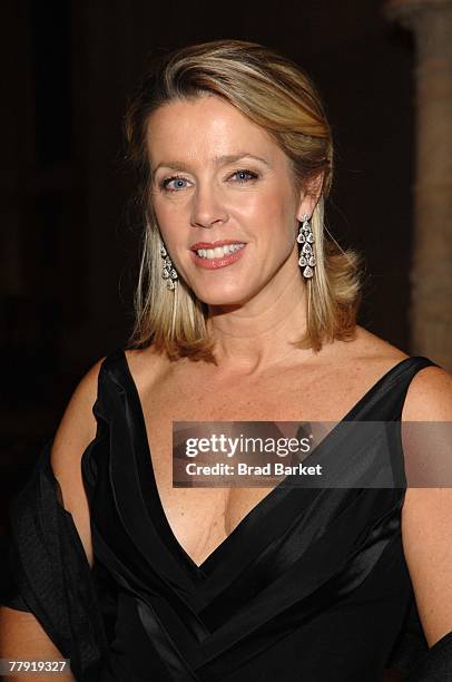 Journalist Deborah Norville poses for a photo at the History Makers Gala at the Cathedral of St. John the Divine on November 14, 2007 in New York...