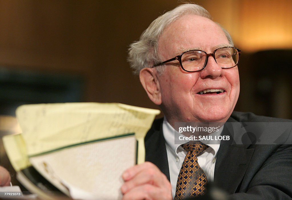 Warren Buffett, chairman and CEO of Berk