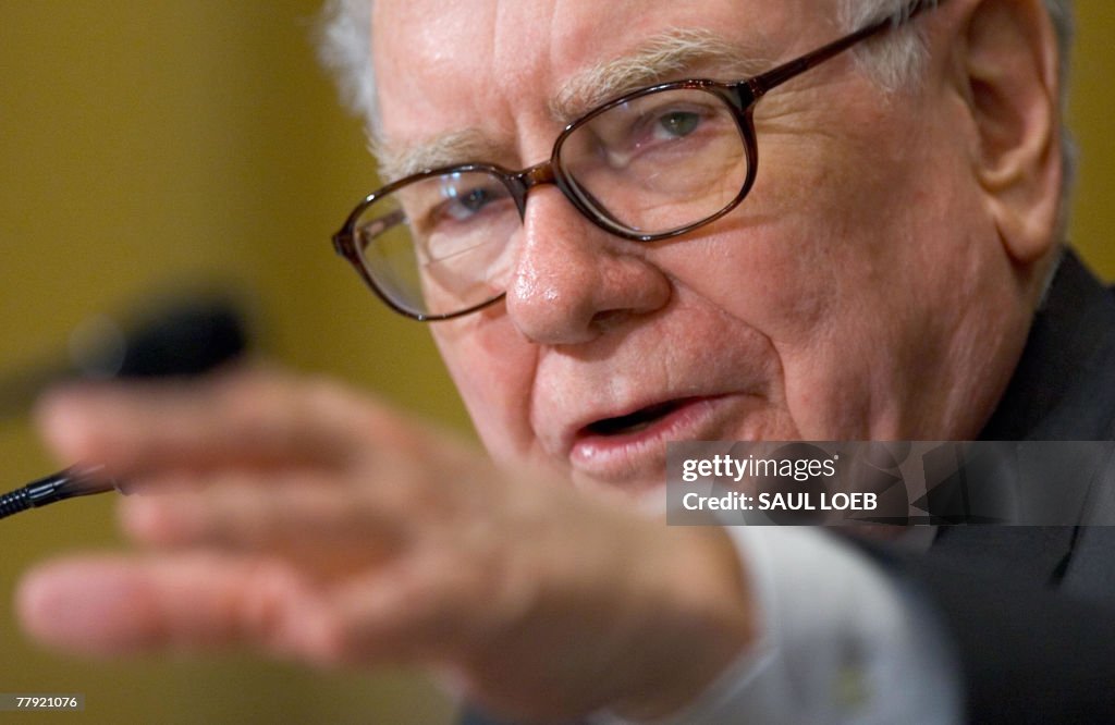 Warren Buffett, chairman and CEO of Berk