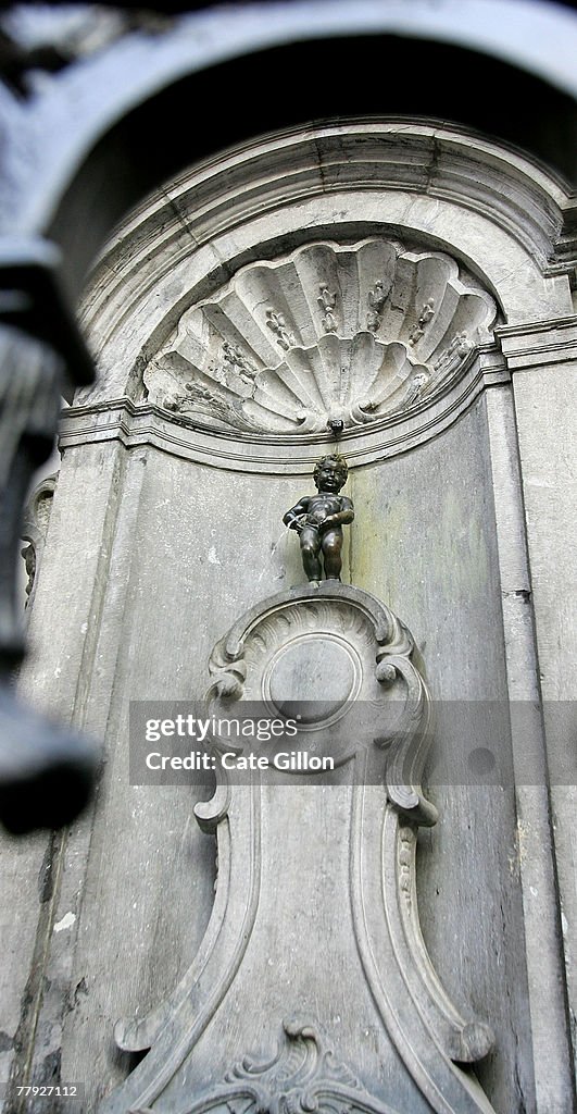 Manneken Pis in Brussels