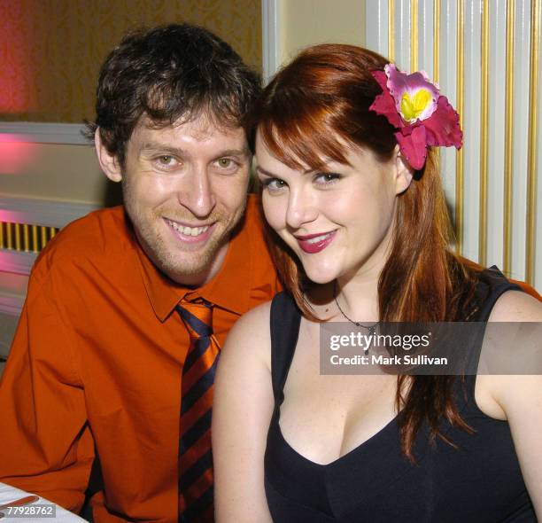 Sara Rue and husband Mischa Livingstone