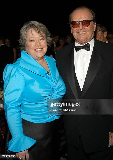 Kathy Bates and Jack Nicholson