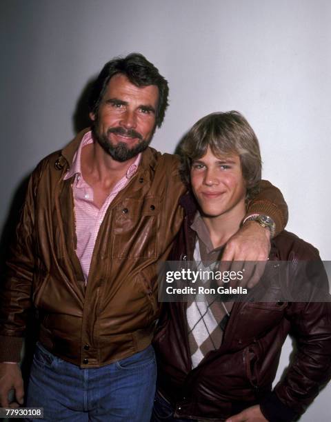 James Brolin And Son Josh At Los Angeles International Airport March 1