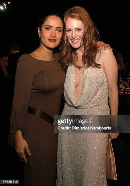 Salma Hayek and Julianne Moore