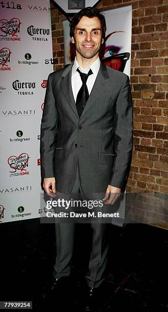 Jonathan Wrather attends the after party following the press night of "Desperately Seeking Susan" at Heaven on November 15, 2007 in London, England.