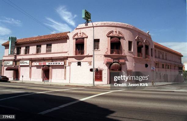 Jewel Catch One Disco on West Pico Blvd where Madonna will celebrate the launch of her new CD "Music" September 13, 2000 in Los Angeles, CA.