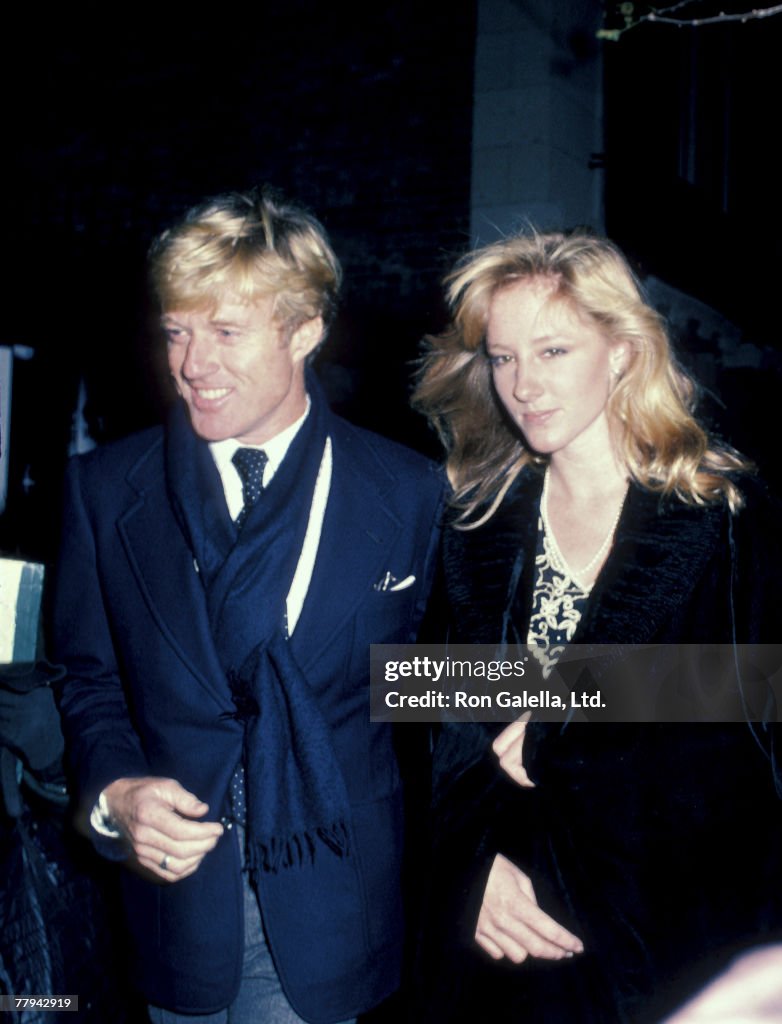 Robert Redford and Shauna Redford Photo d'actualité - Getty Images