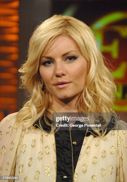 Elisha Cuthbert Visits The ET Canada Studio For an Intrview with Cheryl Hickey - June 22, 2007