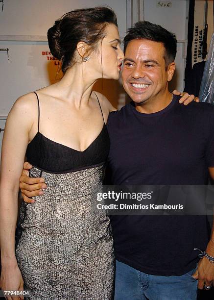 Rachel Weisz and Narciso Rodriguez