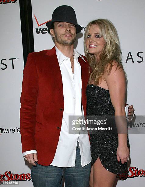 Kevin Federline and Britney Spears