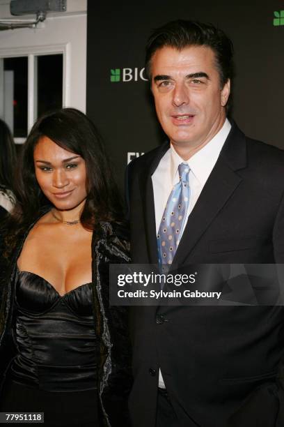 Dara Wilson and Chris Noth