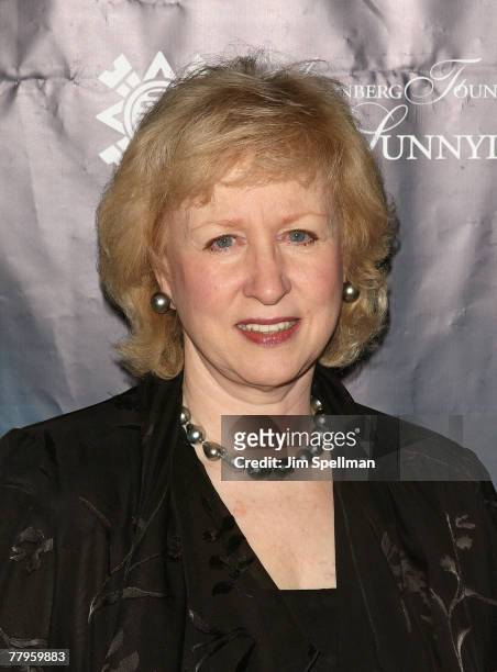 Former Prime Minister of Canada Kim Campbell attends the 2007 International Women Leaders Global Security Summit at the Jumeirah Essex House on...